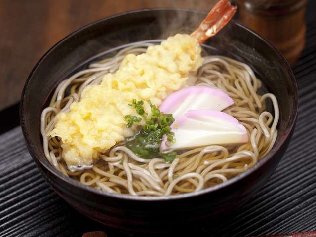 あごだし香る、簡単年越しそば